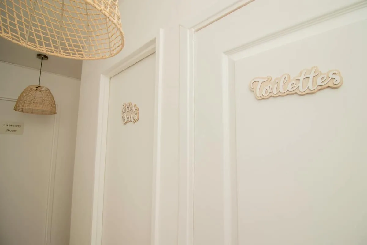 Salle de bain partagée
